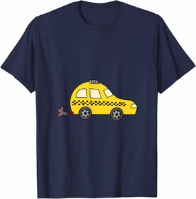 Yellow Taxi Cab Car T-Shirt