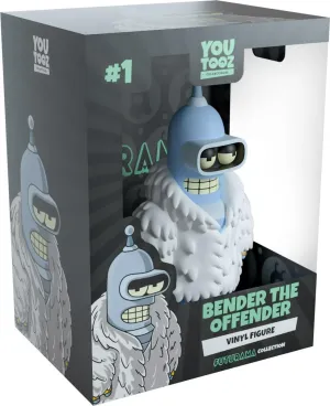 Youtooz Futurama Bender the Offender 5.3" Vinyl Figure, Collectible Bender the Offender from Futurama
