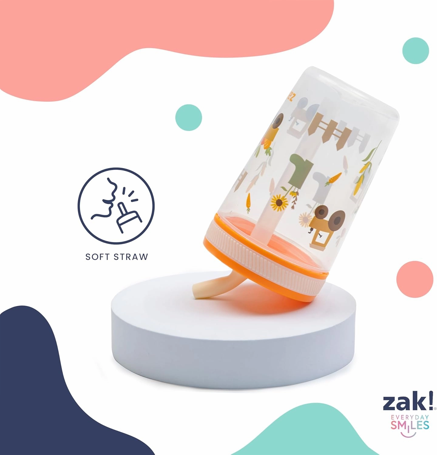 Zak Designs Disney Winnie the Pooh Kelso Toddler Cups For Travel or At Home, 15oz 2-Pack Durable Plastic Sippy Cups With Leak-Proof Design is Perfect For Kids (Winnie the Pooh & Friends)